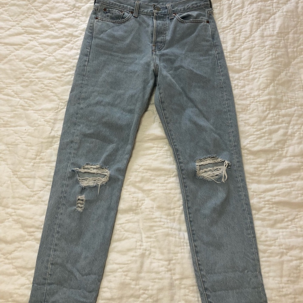 Levi high waisted wedgie fit jeans